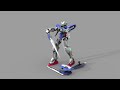 GN-001 Gundam Exia Test Animation GN-001 Gundam Exia Test Animation