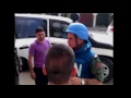 Raw Video: UN Team Visit Central City of Homs