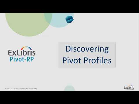 Discovering Pivot Profiles
