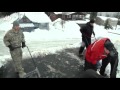 Raw Video: Alaska National Guard Still Digging