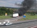 M40 Truck Fire