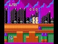 first time playing. this is a hack of somari, which is also a hack. the irony baffles me. you play as sonic in this hack. oh, and the actual name of the hack is sonic 3d blast 5, but the title screen just says sonic the hedgehog