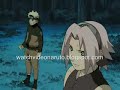 Kakashi,Naruto and Sakura Fight