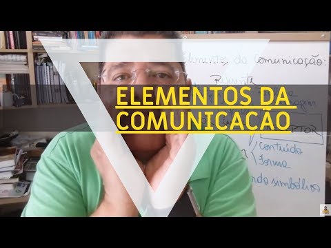 Elementos da Comunicação - Teoria da Comunicação - Aula 1