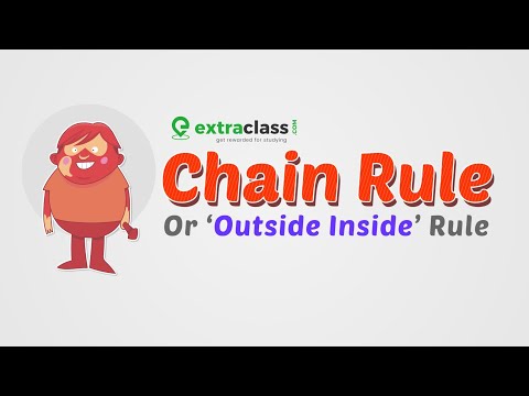 Chain Rule of differentiation | Outside Inside Rule | Maths | IIT-JEE | Extraclass.com - YouTube