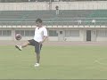 サッカー元日本代表 FW城彰二さんのゴール前テクニック