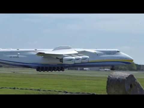 airport - AN-225 Landing at Shannon Airport (SNN), Ireland on the 21st May 2013 at Approx 1.30pm. This aircraft was coming from Houston, Texas. The An-225 is the world...