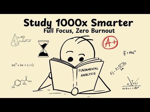 How to STUDY so FAST that it feels ILLEGAL- (Advanced Mode)