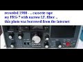 Yaesu FRG-7 - - HF air 1988