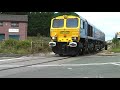 Bardon liveried 66623 at Ellesmere Port - Warning YODELS !!