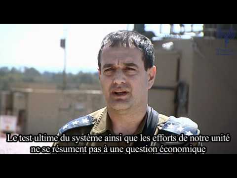 The system of anti-missile protection "Iron Dome" protect Israeli civilians