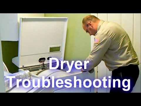 how to troubleshoot a kenmore dryer