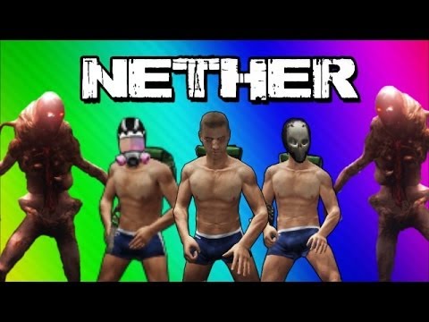 Nether Gameplay Funny Moments (The 3 Noobs)