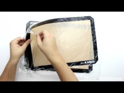 Unboxing Love-KANKEI Silikon Backmatte Dauerbackfolie Backunterlage Antihaftbeschichtet
