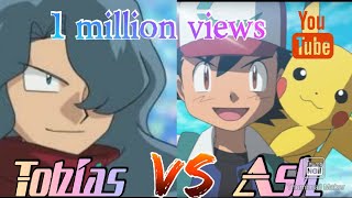 Ash vs Tobias  Tamil Full battle  Sinnoh league