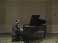 Albeniz Sonata in D with flying key at the ending