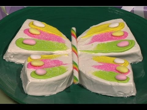 bolo - How to make a butterfly cake Dicas de como fazer um lindo bolo de aniversário para uma festa de tema de borboletas. Com as dicas que vamos aprender da cozinh...