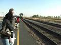 Amtrak 717 arriving at Colonial Allensworth State Park
