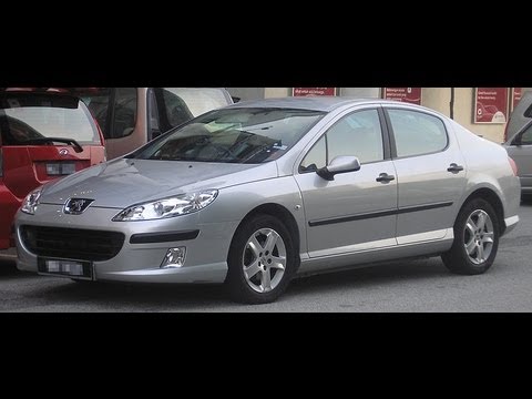 How to replace the air cabin filter dust pollen filter on a Peugeot 407