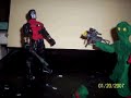 Ninja vs Giant with gun