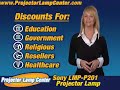 Sony LMP-P201Projector Lamp