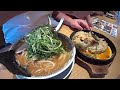 【丸源ラーメン】 ねぎ味噌ラーメンを食べてみた ネギ味噌天ぷら