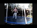 Fiona - Back Flips on Trampoline - V3