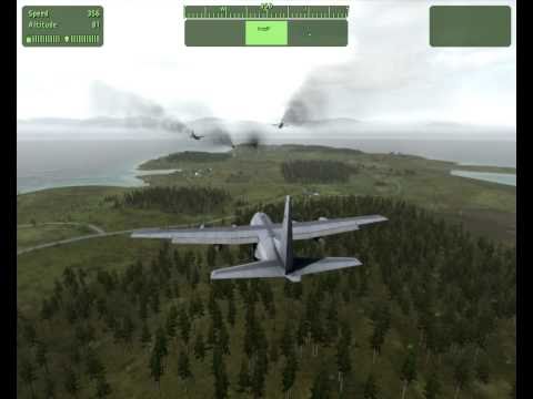Arma2- military aircraft crash