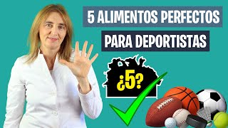 37 - 5 ALIMENTOS PERFECTOS para el DEPORTE | 5 mejores alimentos para deportistas