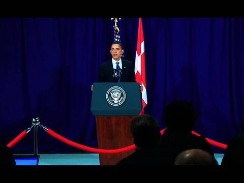 President Obama at Copenhagen Climate Change Conference