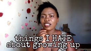 Random things I hate about growing up (Adulting) 