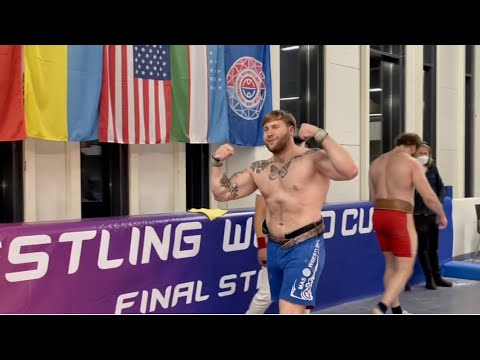 Matches of the world's strongest mas-wrestlers on the Finnish platform. Champion interview