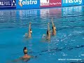 Synchronized Swimming-Egypt Team, 2007 Fina World Champions