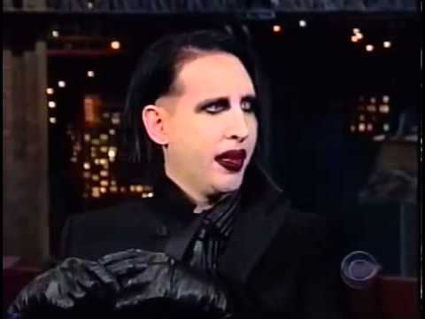 Marilyn Manson- David Letterman 2003