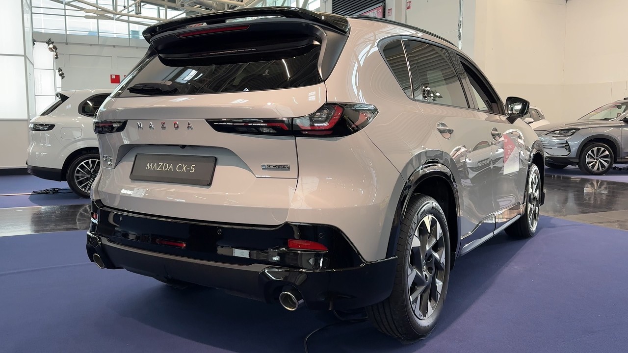 MAZDA CX-5 Europe 2026 - PUDDLE LIGHTS, aggressive STYLING with AERO KIT, specs & PRICE