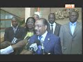 Audience du Président Ouattara accordée au Directeur exécutif de l'ONUSIDA