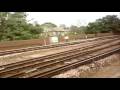 Electric train races. Bracknell-Longcross-Clapham Jct-Victoria