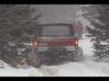 Snow wheeling at Bunce School Road