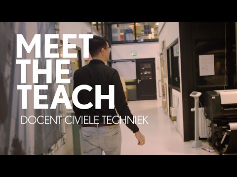 Docent Civiele Techniek, Paul - Meet the Teach #1