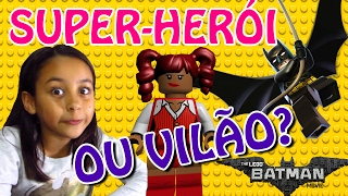 FAÇA SEU SUPER HERÓI OU VILÃO - LEGO BATMAN O FILME