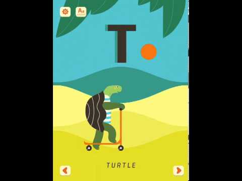 Mini-U: ZOO Alphabet in English / iPad game app for children / toddler / baby
