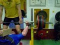 benchpress 240 kgs training