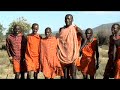 Maasai men jumping