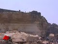Giant Boulders Crush Egyptian Village