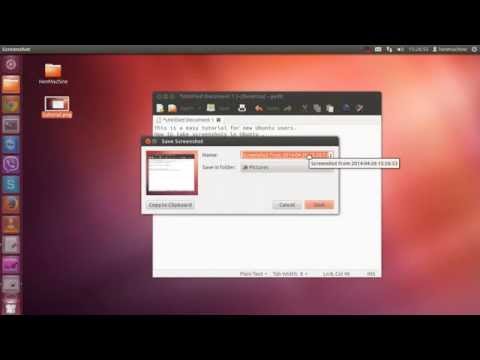 how to take snapshot in ubuntu