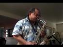 i just took up alto sax a few weeks ago, but played ages ago in jr. high (i subsequently played bari sax until my jr. year in hs, then took up keyboards and played for remainder of hs and into jr. year of college). i also took up baritone sax back in may. this is playing with the hal leonard jazz play along cd from the 