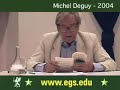 Michel Deguy． Poetry． European Graduate School 2004 2／9