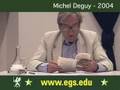 videos de Michel Deguy. Poetry. European Graduate School 2004 2/9