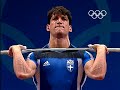 Click here to watch this video The mighty weightlifter's third Olympic gold medal - Pyrros Dimas - Sydney 2000