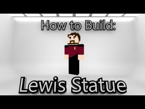 Minecraft: How To Make A Lewis (Xephos) Statue